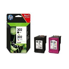 Cartouche d'encre originale HP Officejet 3830 - Nº 302 (F6U66AE + F6U65AE) Jaune (24 Unités)