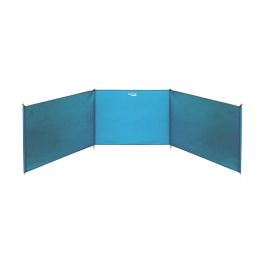 pare-vent de plage Aktive 200 x 75 x 84 cm Bleu