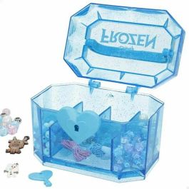 Lisciani Giochi Kit de Joyas Frozen LIS1737200180406 Caja con Cerradura Cuentas de Colores Charms de Frozen