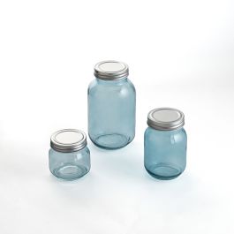 Set de Boites Quid Minimal Beige 100 ml 250 ml 450 ml 3 Pièces