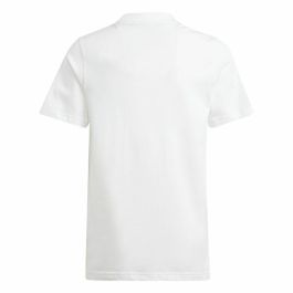 T shirt à manches courtes Enfant Adidas U Sl Blanc