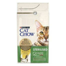 Aliments pour chat Purina CAT CHOW STERILISED Adulte Poulet 1,5 Kg