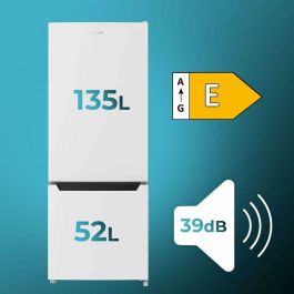 Réfrigérateur Combiné Cecotec Bolero CoolMarket Combi 205 DF Blanc