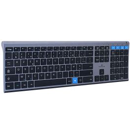 Bluestork Clavier sans fil AZERTY Métallique Silencieux BLU3760162054774