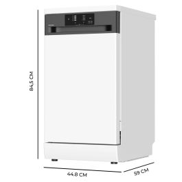 Lave-vaisselle Cecotec 4350 Blanc 9 Tasses