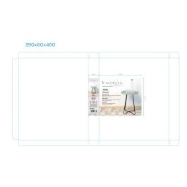 Mesa Auxiliar Moa Vinthera 38 cm Diametro X 49 cm