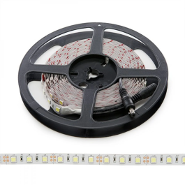 Ruban LED SMD5252 300 LEDs 60W 14100Lm 2700K 12VDC IP20 x5M 50.000H WM-5252-300-WW Blanc Chaud
