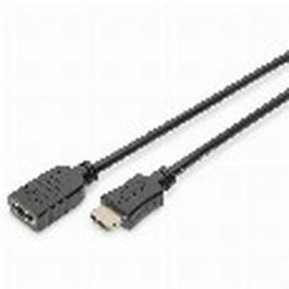 Digitus Câble d'extension HDMI à grande vitesse avec Ethernet 4K 5m Noir