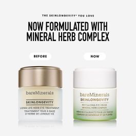 Bare Minerals SKINLONGEVITY Crème Contour des Yeux Revitalisante 15g