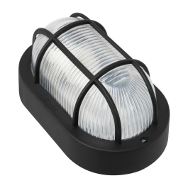 Applique Murale Extérieure E27 IP44 Noir Sans Ampoule BO-170-N Pour Jardin et Façade