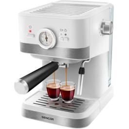 Sencor SES 1720WH Machine à Expresso avec Pompe 20 Bars, 1,5 L, Prépinfusion, Commande Numérique et Buse Vapeur Pivotante Precio: 107.352. SKU: B1EBZKL8KA