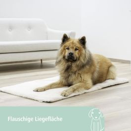 Kerbl Coussin Theo Autochauffant pour Chien - Beige - 75 x 50 x 3 cm