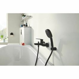 Grohe Douchette Vitalio Comfort 110 Référence 263972431 - 2 Jets (Pluie/Stimulant) - Sélection Facile - Économie d'eau - Noir Mat