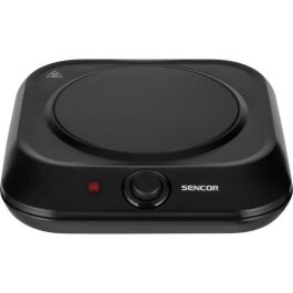 SENCOR Plaque de cuisson infrarouge SCP 1763BK, 1200 W, 1 foyer en céramique 19 cm, Noir - Pour cuisson rapide, friture et rôtissage