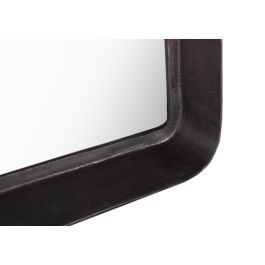 GINER Y COLOMER Miroir Rectangle Pleine Longueur avec Cadre Métal Concave Bronze Vieilli - Aluminium, Décoration Murale Élégante pour Salon