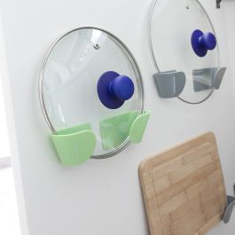 Set de 3 Supports Mural Adhésif pour Couvercle de Cuisine Smarack InnovaGoods