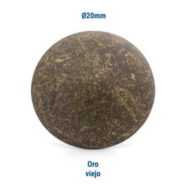 Heico Tachuela Lisa Hierro Ø20 Acabado Oro Viejo (Set de 100)