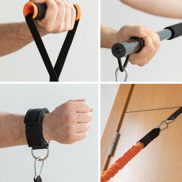 Système d'entrainement complet portatif avec guide d'exercices Gympak Max InnovaGoods