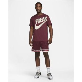 t-shirt de basket Nike Gianni Rouge foncé