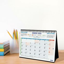 Calendrier de bureau Finocam Multicouleur Papier 21 x 15 cm