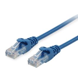 Equip Patchkabel Cat6 U/UTP 2xRJ45 0.15m blau Polybeutel