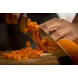 Couteau de cuisine Tefal K23207 Noir 7" Acier inoxydable 20 cm