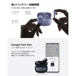 Écouteurs Sans Fil avec Étui de Charge Xiaomi Redmi Buds 6 Pro Noir