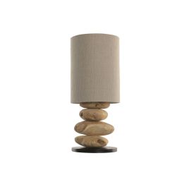 Lampe de bureau Home ESPRIT Noir Beige Naturel 50 W 220 V