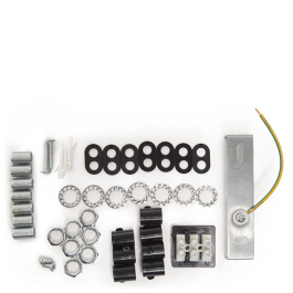 Rosace Métallique Dorée Ø 100mm - 7 Trous [AM-AR096]