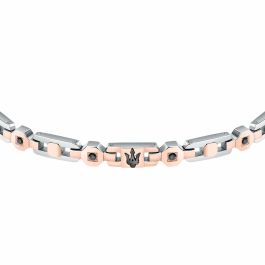Bracelet Homme Maserati Acier inoxydable 21,5 cm Argenté