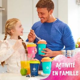 Verre pour Glaces Alimentaires et Granités avec Recettes Bandai Chillfactor Granita Mug Rose Plastique