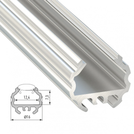 Profilé Aluminium Type MICO 2,02M - Brut Precio: 4.95. SKU: B1HVPRBPF2