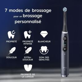 Oral-B Brosse à dents électrique connectée iO 9 Édition Navidad Noir 0RA8006530069199