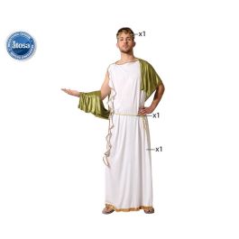 Déguisement Adulte Romain Homme pour Carnaval - Costume Romain Tunique Cinturón Diadema - Blanc - Taille XL Precio: 26.04. SKU: B15SSZL3GT