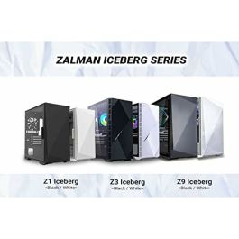 Boîtier ATX semi-tour Zalman Z1 ICEBERG BLACK Noir