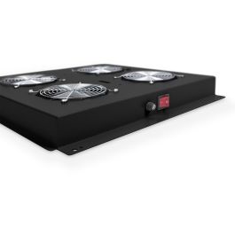 DIGITUS Dachlüftereinheit Unique/Dynamic 4 Lüfter schw.