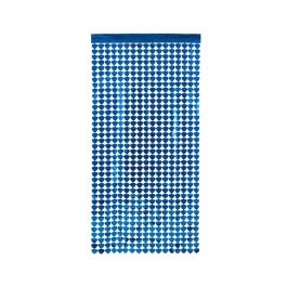 Cortina Métallisée Décorative à Cœurs Bleus 200 x 100 cm - Décoration pour Fêtes (St-Valentin, Baby Shower, Anniversaires) Precio: 1.572. SKU: B15R5VYK3S