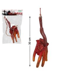 Accessoire Main Coupée 30 cm avec Crochet Ensanglanté - Décoration Halloween Effrayante et Réaliste Precio: 11.4999996. SKU: B1F9SXX2QV