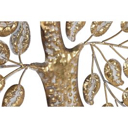 Décoration murale Home ESPRIT Doré Arbre Cottage 120 x 1,5 x 121 cm