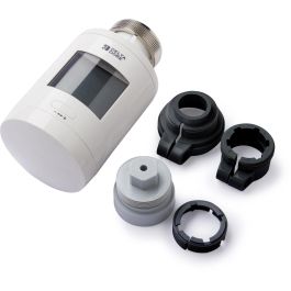 Delta Dore TRV 1.0 Adapt - Tête thermostatique connectée avec adaptateurs - Programmation, contrôle vocal et smartphone