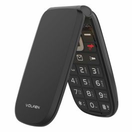 Téléphone portable pour personnes âgées Volfen ASTRO FLIP Noir 48 MB 2,8" 4G