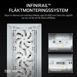 Boîtier ATX semi-tour Corsair CC-9011308-WW Blanc