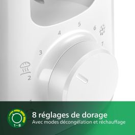 Grille-pain - PHILIPS - HD2590/00 - Collection Daily - 1 fente longue - 830W - Blanc