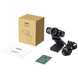 Aukey PC-LM3 Stream Series Autofocus Full HD Webcam with 1/3"-CMOS Sensor black