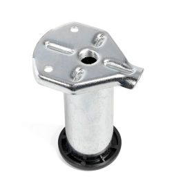 CAMAR Pied Nivelador Zmk/Abs 308 H80 80mm Zamak ABS Gris Métallique