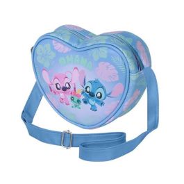 Sac à Bandoulière Lilo & Stitch Bleu 15,5 x 21 x 6,5 cm
