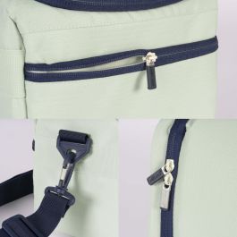 Sac glacière goûter Milan Vert 24,5 x 20 x 16 cm