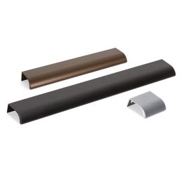 Viefe Poignée Ona Aluminium Finition Blanc Mat Distance Entre Trous 256 mm