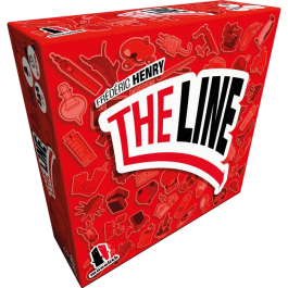 Asmodee The Line Rouge - Jeu de société de devinettes moderne et portable - 174 cartes - Version française Precio: 31.8. SKU: B1ED37B8YE