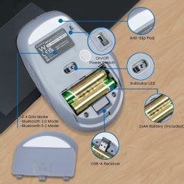 Pointe Ewent EW3204 Noir Gris 1600 dpi